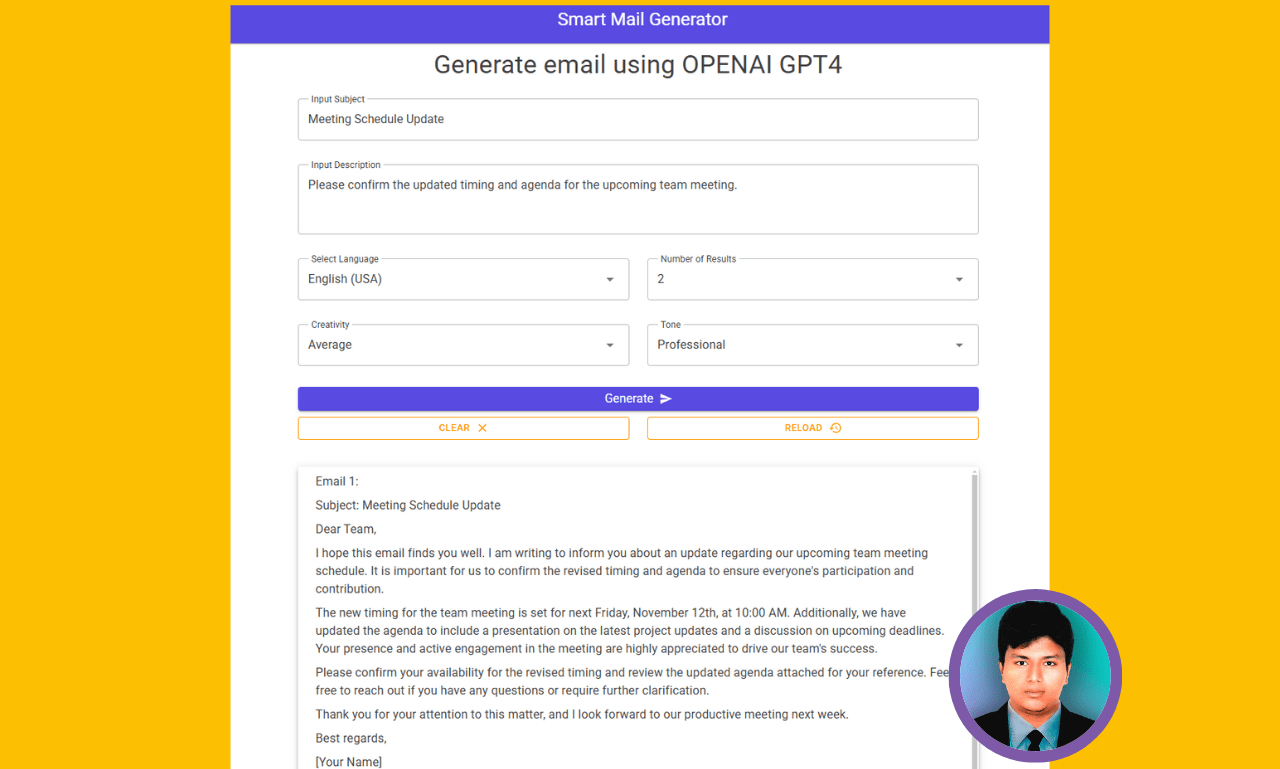 Smart Mail Generator